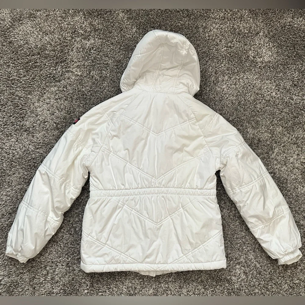 Tommy Hilfiger kids white puff Jacket
